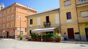 Facciata della struttura