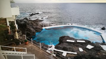 Outdoor pool, a natural pool