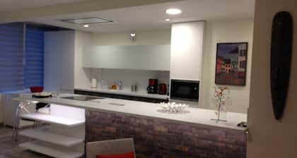 ilmastoitu huoneisto kaupungin keskustassa pysäköinti