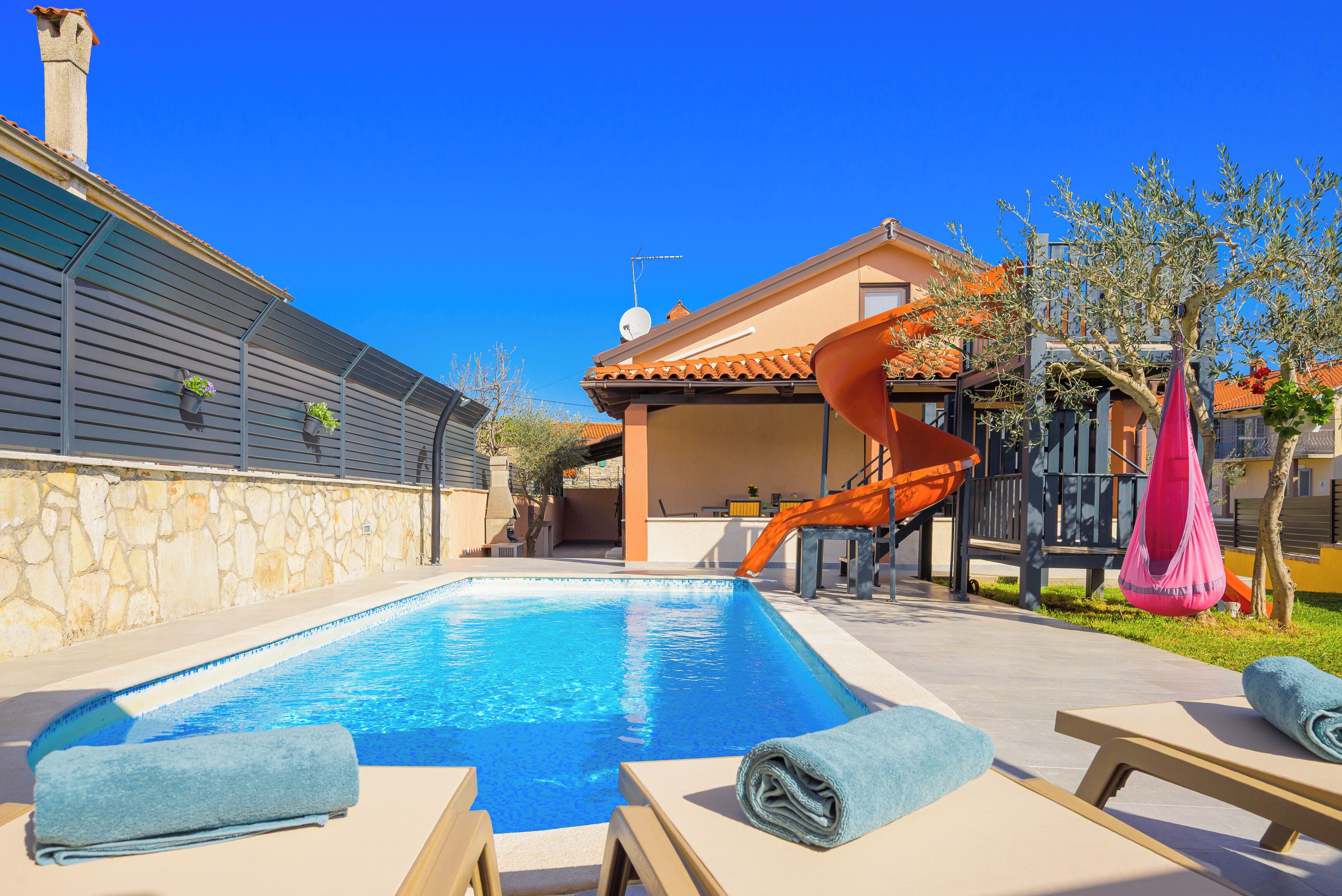 Piscine chauffée