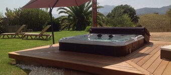 PROMO VILLA NEAR AJACCIO WITH SPA, NEAR BEACHES 5 MIN, 14 PEOPLE / 2 BATHROOM