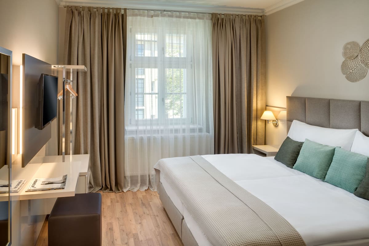 Appartement Deluxe, 2 chambres | Literie de qualité, lit avec matelas Select Comfort