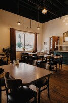 Breakfast, lunch and dinner served