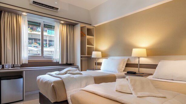 City-Zimmer | Minibar, Zimmersafe, Schreibtisch, kostenloses WLAN