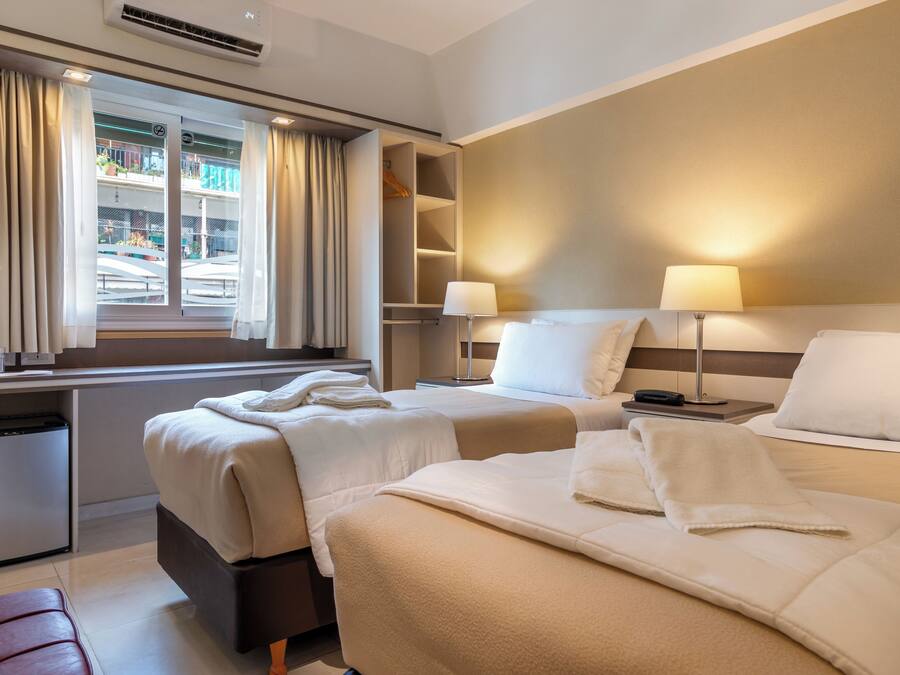 Minibar, in-room safe, desk, free WiFi