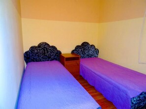 Basic Twin Room | 1 bedroom, premium bedding, desk, iron/ironing board - Nostalgia Hostel (Sochi)