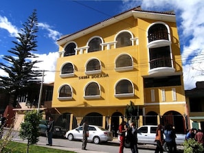 Façade de l’hébergement