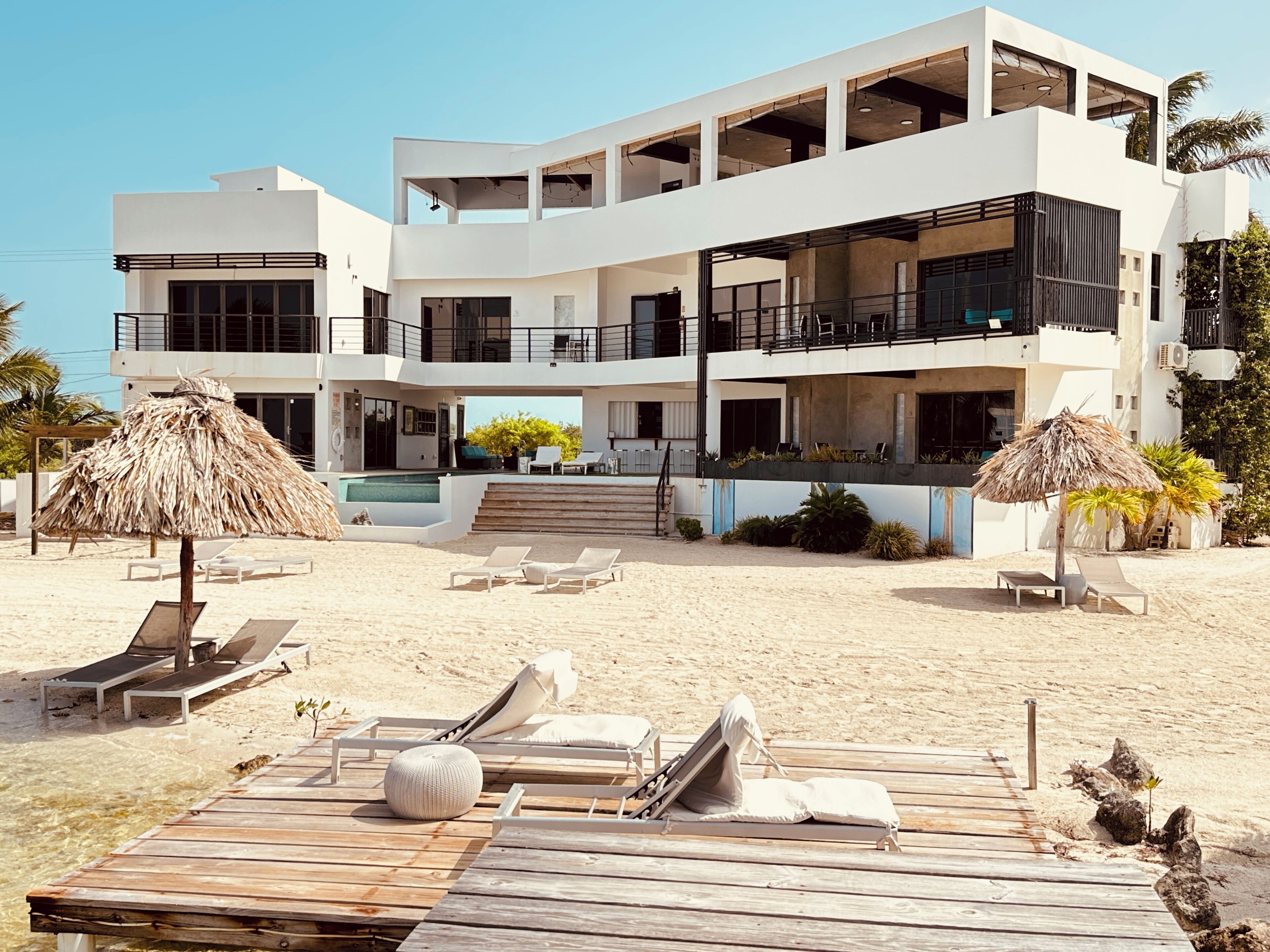 Voorkant van accommodatie