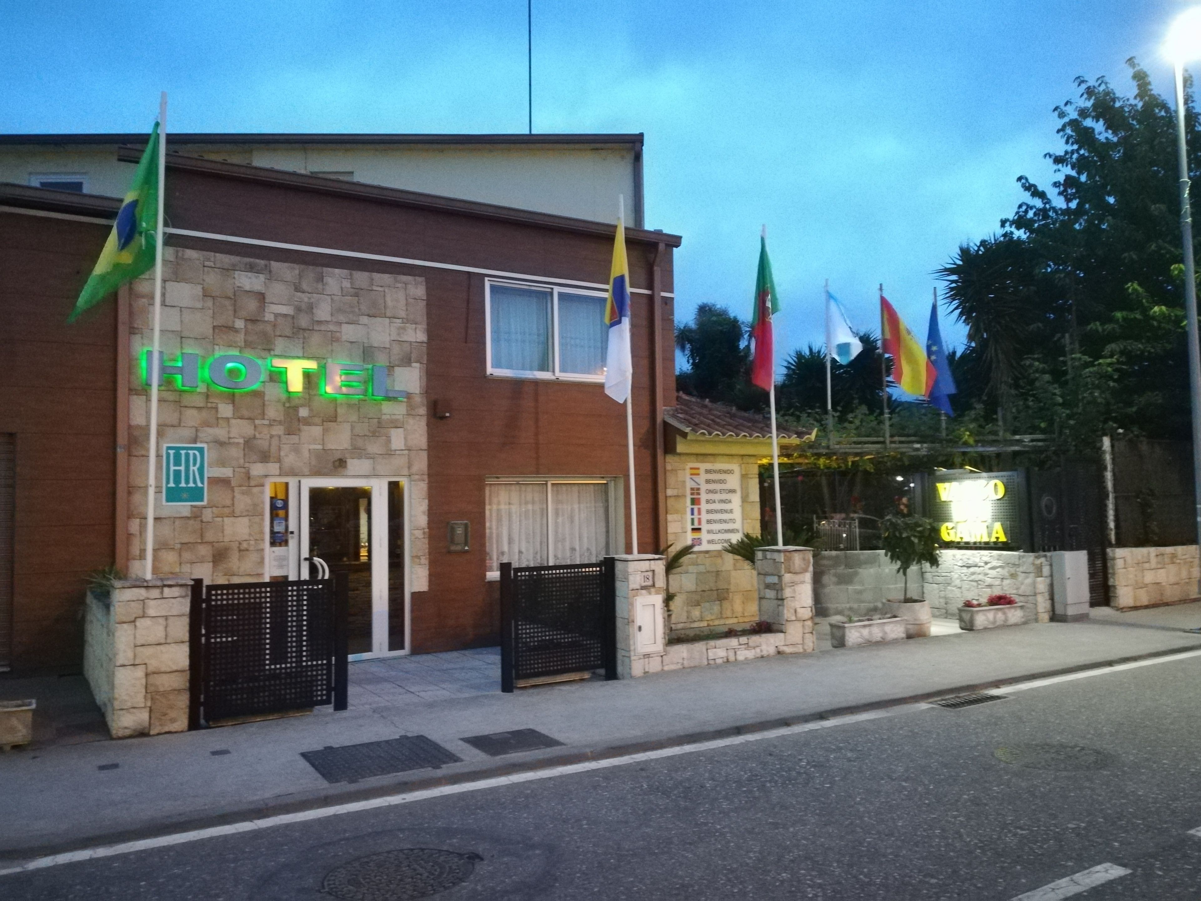 front of property – evening/night