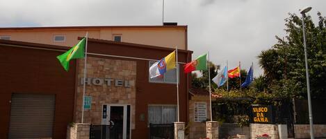 Fassade der Unterkunft