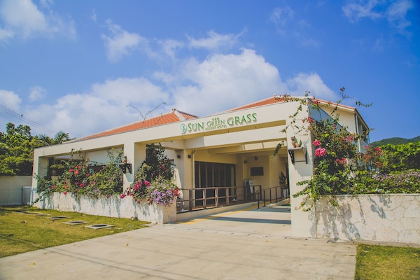 Façana frontal de l'allotjament