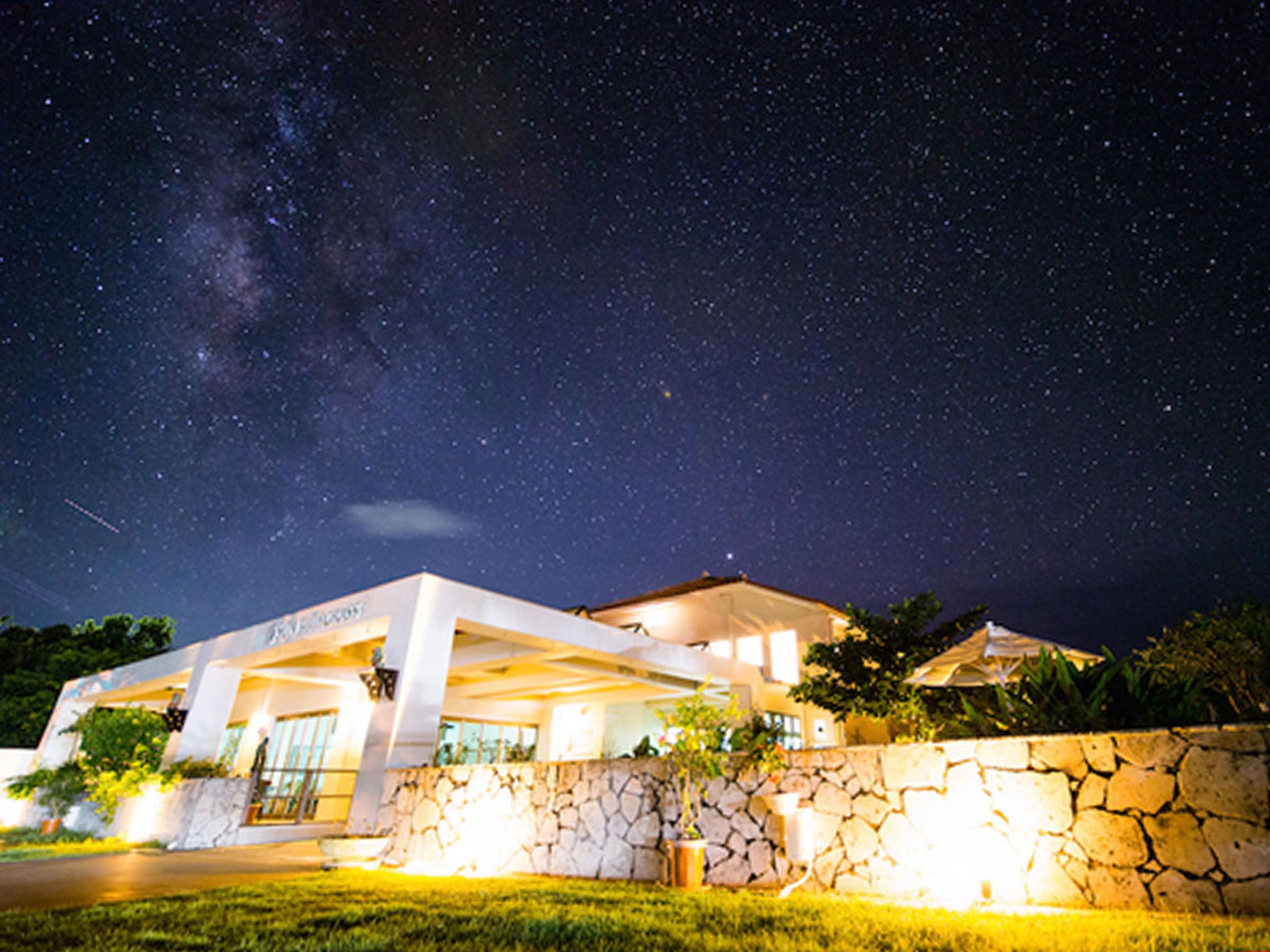 front of property – evening/night