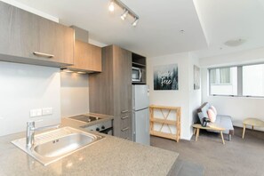 Design Apartment, 2 Bedrooms, Balcony | Living area