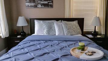 2 bedrooms, iron/ironing board, free WiFi, bed sheets