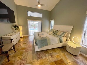 4 bedrooms, iron/ironing board, travel cot, free WiFi