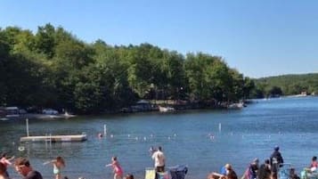 Sun loungers, beach towels