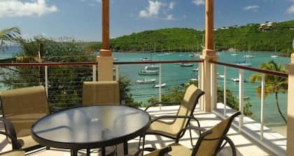 Livin 'the Dream Studio @ Grande Bay, studio au bord de l'eau Ă Cruz Bay!