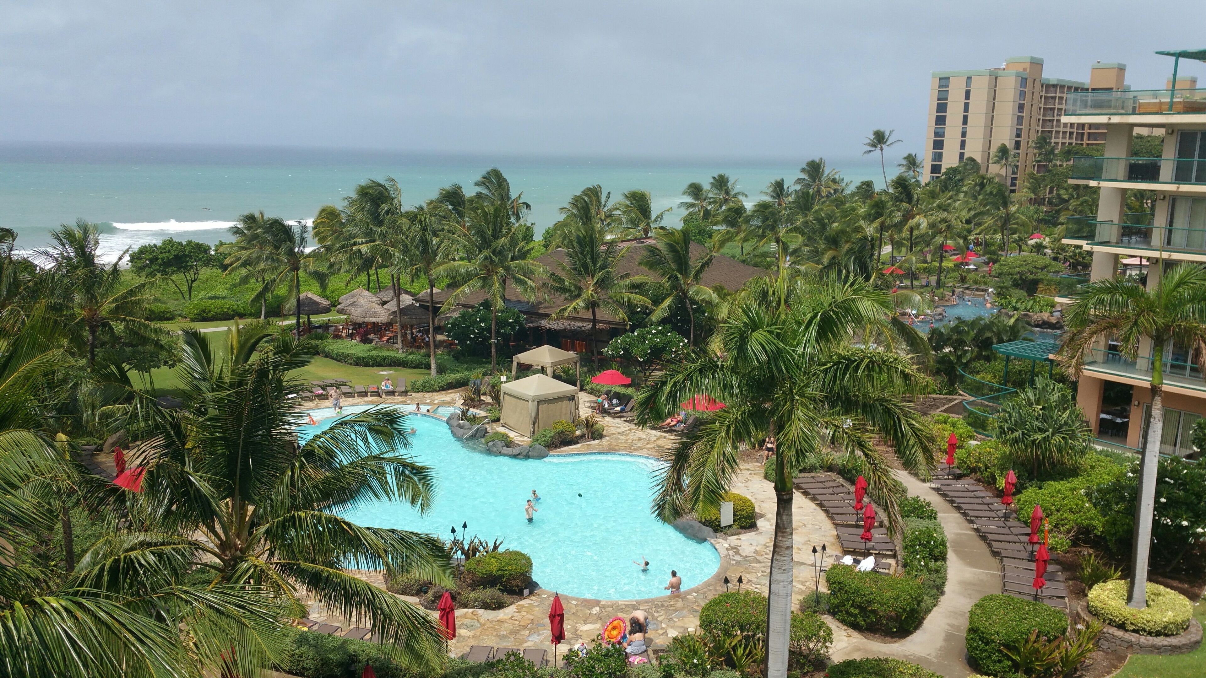 An infinity pool