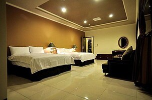 Desk, WiFi (free), bed sheets