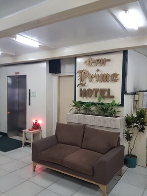 Sala de estar en el lobby