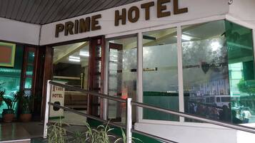 Entrada de l'allotjament