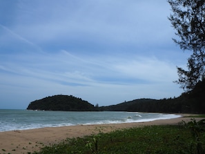 Blick von der Unterkunft