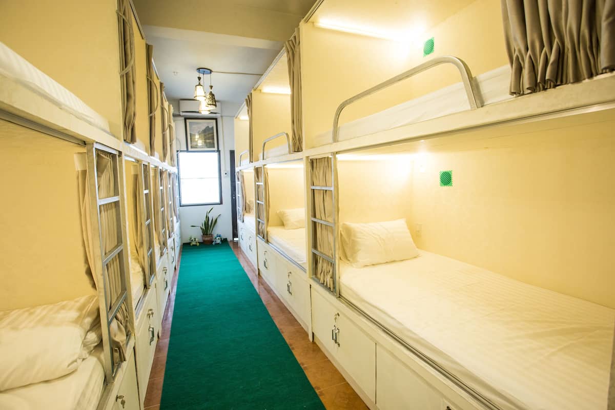 Single Bed Mixed Dormtory with Shared Bathroom | Kostenloses WLAN