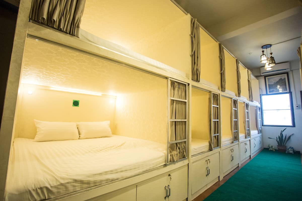 Queen Bed Mixed Dormitory with Shared Bathroom | Kostenloses WLAN