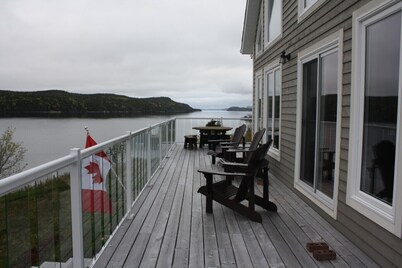 Spacious oceanfront vacation home located on the Bonavista Peninsula.