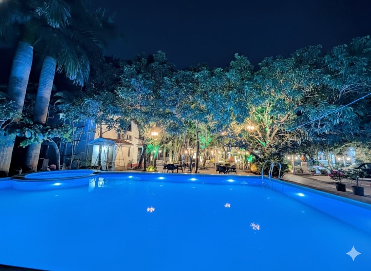 Façade de l’hébergement