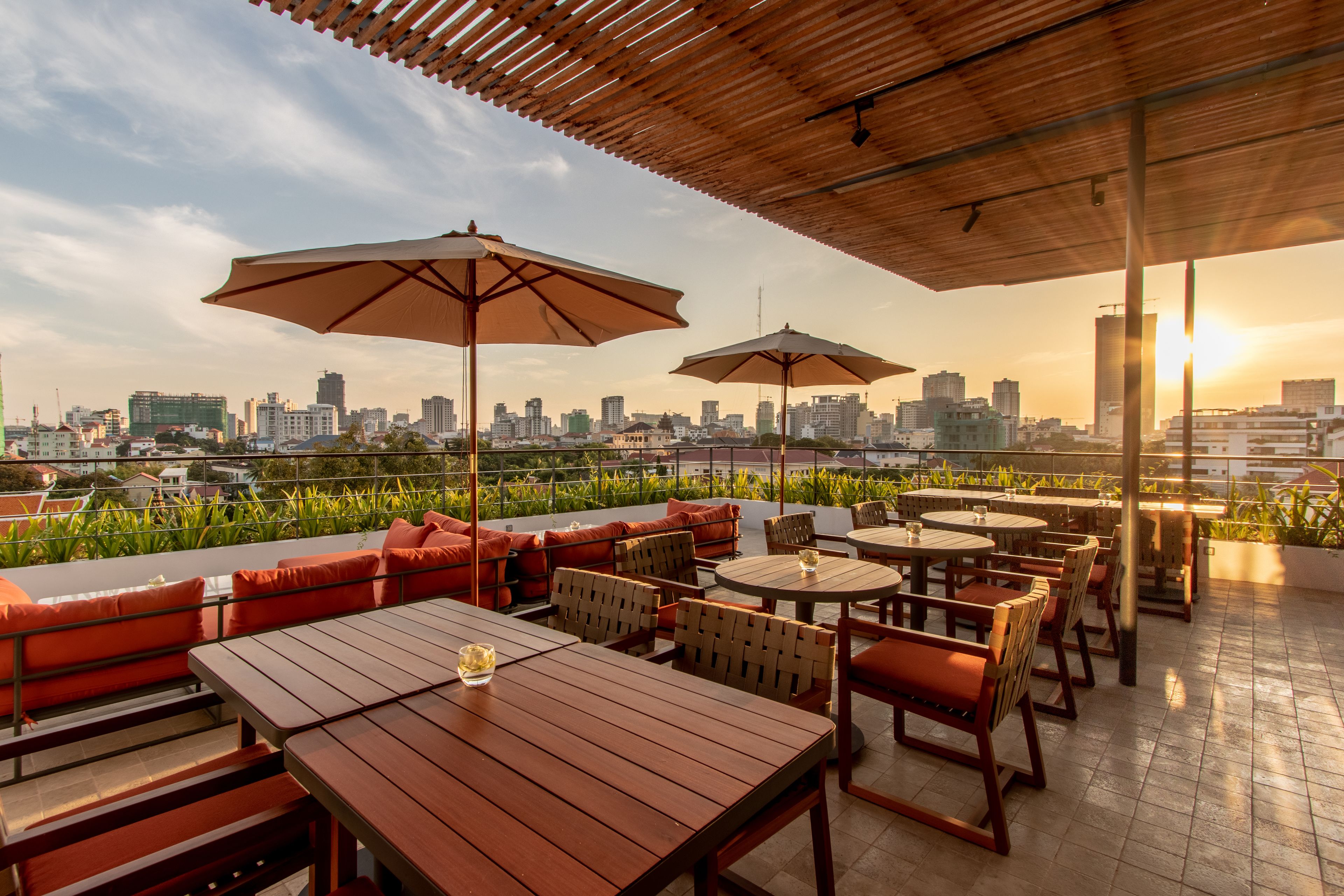 Borgarsýn frá gististað