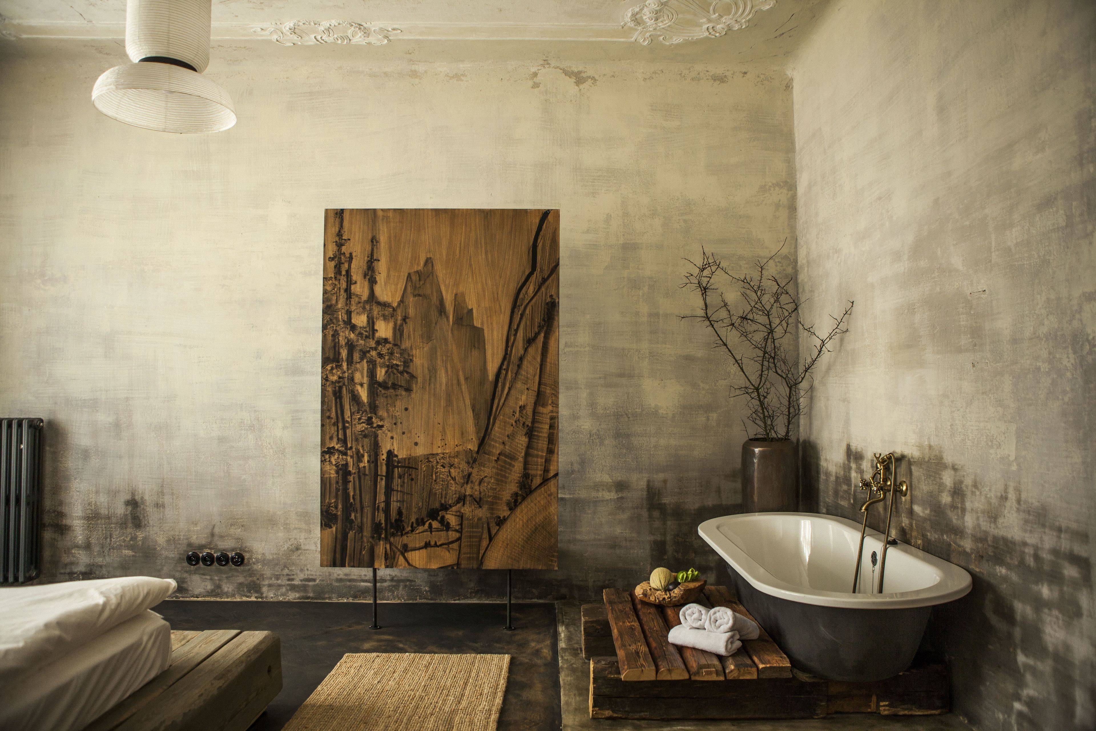 Luxury Apartment, 2 Bedrooms (Iwa) | Deep-soaking bathtub