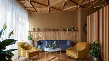 Designovy apartman, 2 loznice, terasa, Executive patro (Joy) | Living area