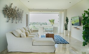 View from room - The Double View Mansions Bali (Munggu)