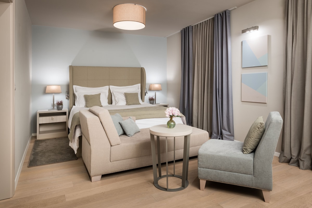 Literie de qualité supérieure, minibar, coffres-forts dans les chambres