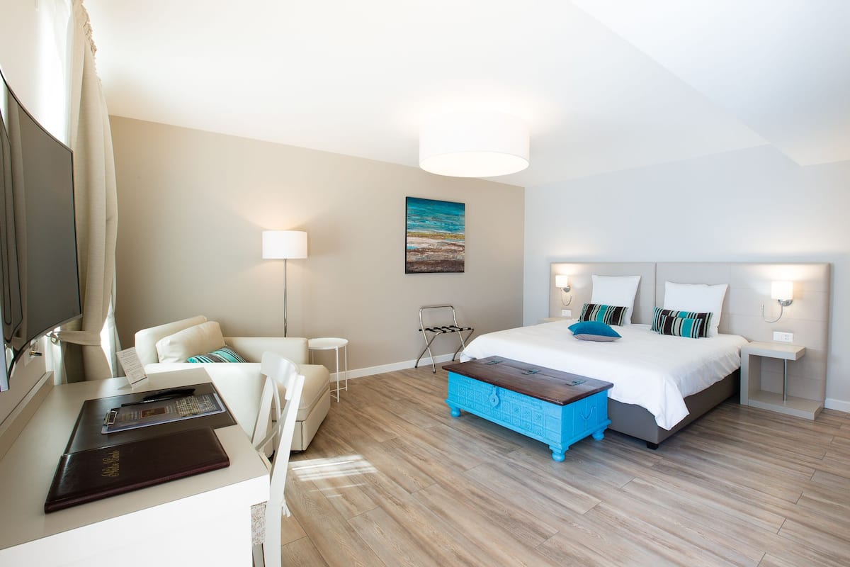 Superior-Studio, Küche (Studio 2) | 1 Schlafzimmer, hochwertige Bettwaren, Minibar, Zimmersafe