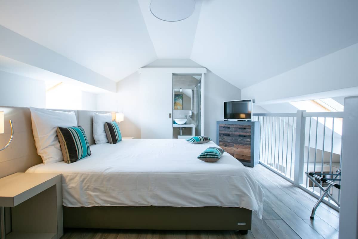 Superior-Studio, Küche (Studio 3) | 1 Schlafzimmer, hochwertige Bettwaren, Minibar, Zimmersafe