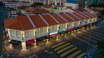 Front of property – evening/night