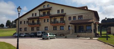 Façade de l’hébergement