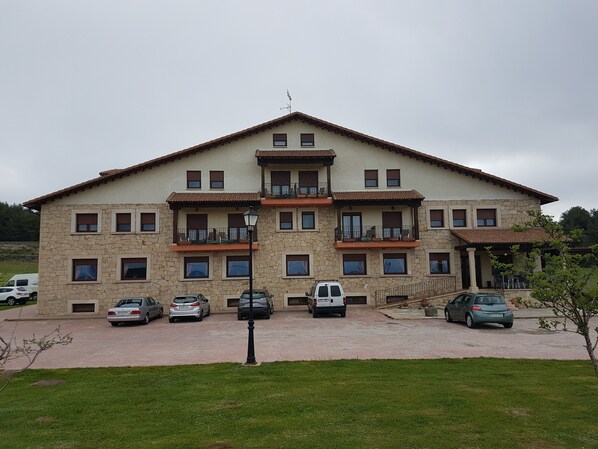 Fassade der Unterkunft