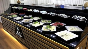Tägliches inbegriffenes Frühstücksbuffet