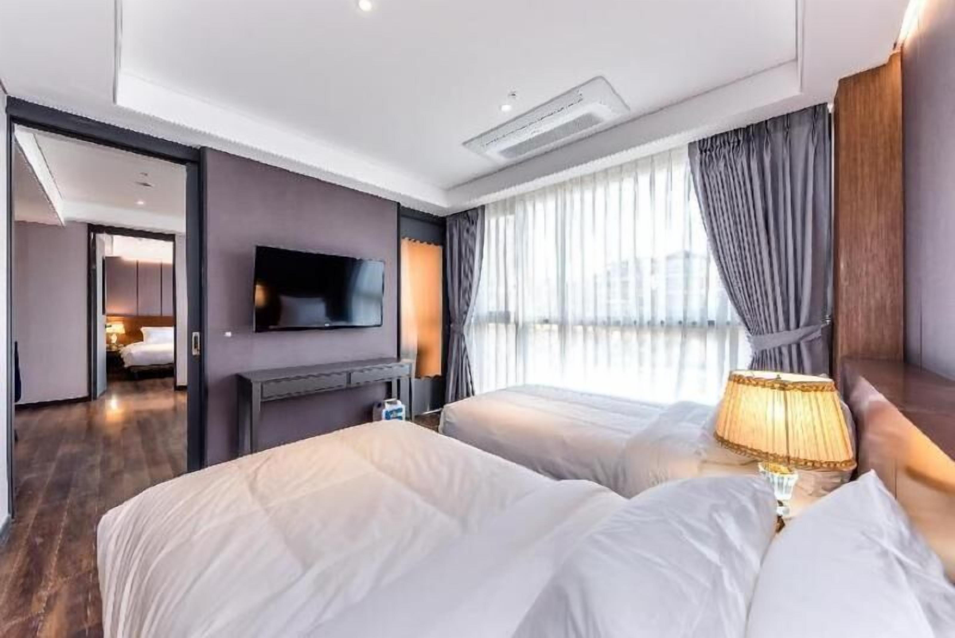 1 habitación, minibar, caja de seguridad en la habitación y escritorio 