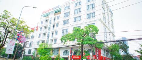 Front of property – evening/night