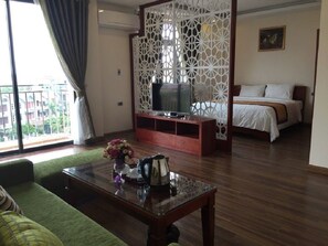 Suite | Een minibar, gratis wifi