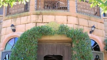 Entrée de l’hébergement