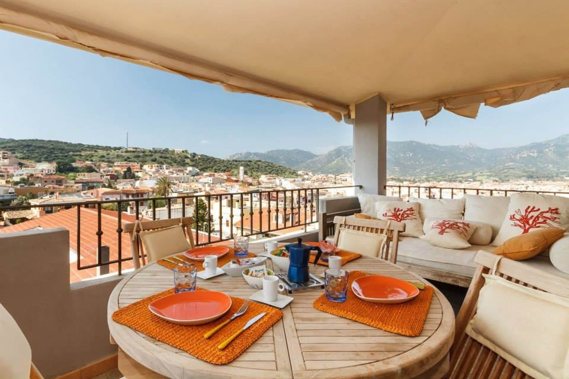 Departamento básico, 2 habitaciones, vista a la ciudad, torre | Terraza o patio