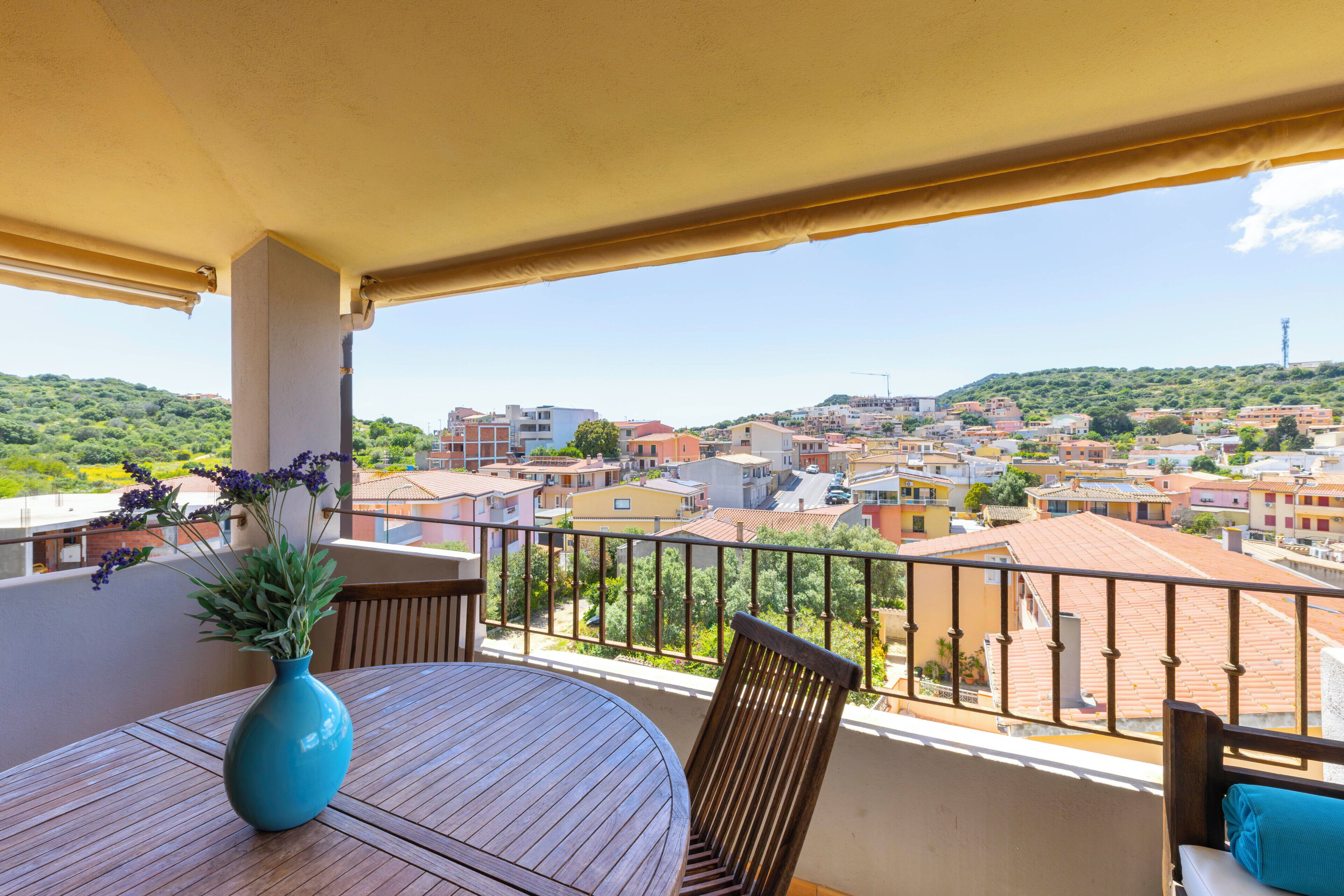 Basic Apartment, 2 Bedrooms, City View, Tower | Terrace/patio