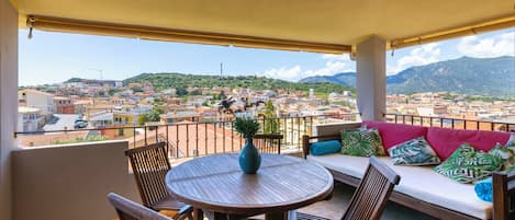 Basic Apartment, 2 Bedrooms, City View, Tower | Terrace/patio