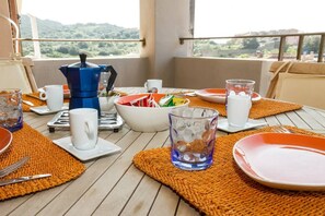 Basic Apartment, 2 Bedrooms, City View, Tower | Terrace/patio