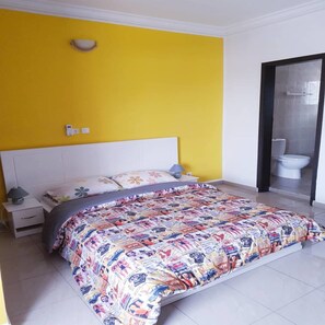 舒適開放式套房 | 1 間睡房、書桌、熨斗/熨衫板、免費 Wi-Fi